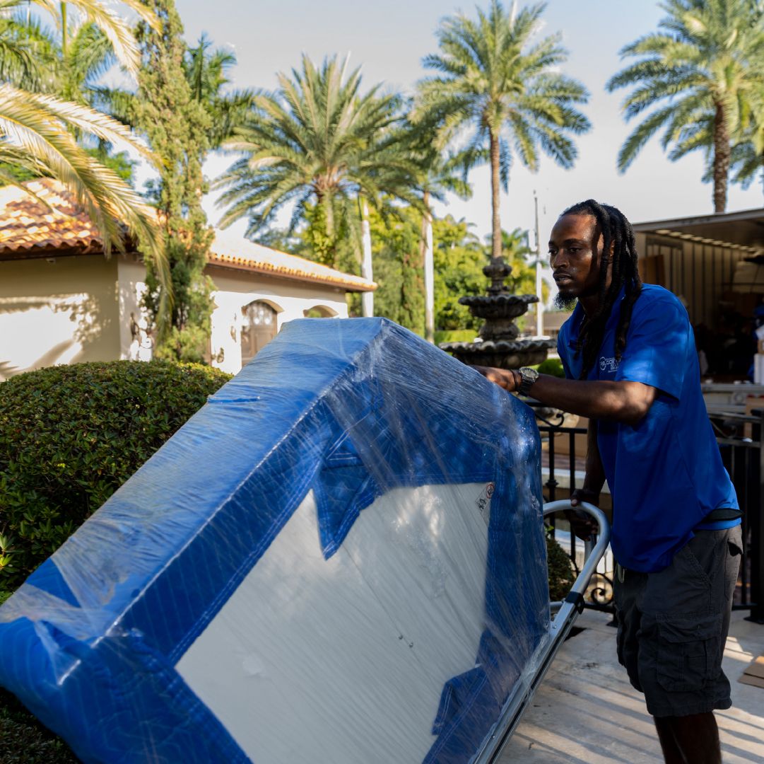 Moving day in Abu Dhabi